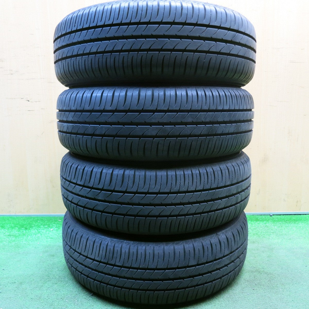 バリ溝！23年！9分★165/65R14 トーヨー ナノエナジー3 プラス AZANE E-10 アザーネ 14インチ PCD100/4H★6031409HAノ