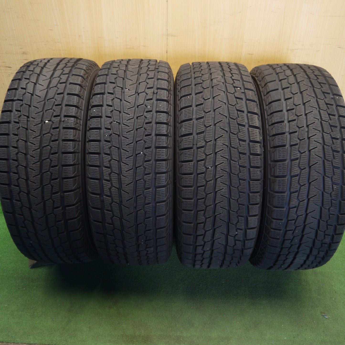 バリ溝！23年！キレイ！9.5分★Lehrmeister GEAR CS-9 LMG 265/65R17 スタッドレス ヨコハマ アイスガード G075 レアマイスター 17インチ PCD139.7/6H★6042103Hス