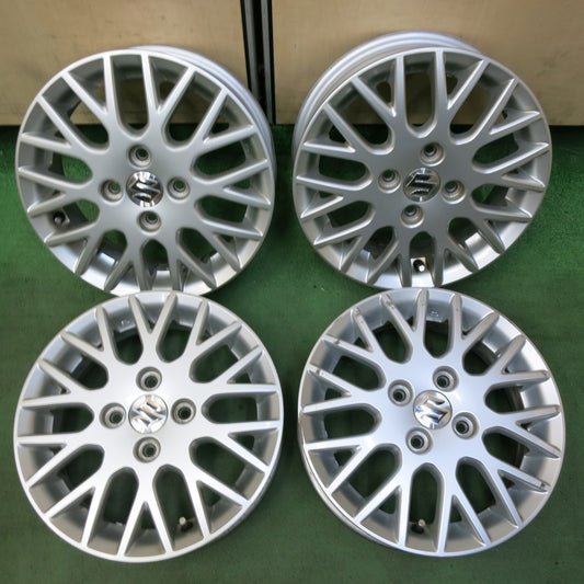 4本価格★スズキ MRワゴン 純正 ホイール 14インチ 14×4.5J PCD100/4H★5071103SYホ