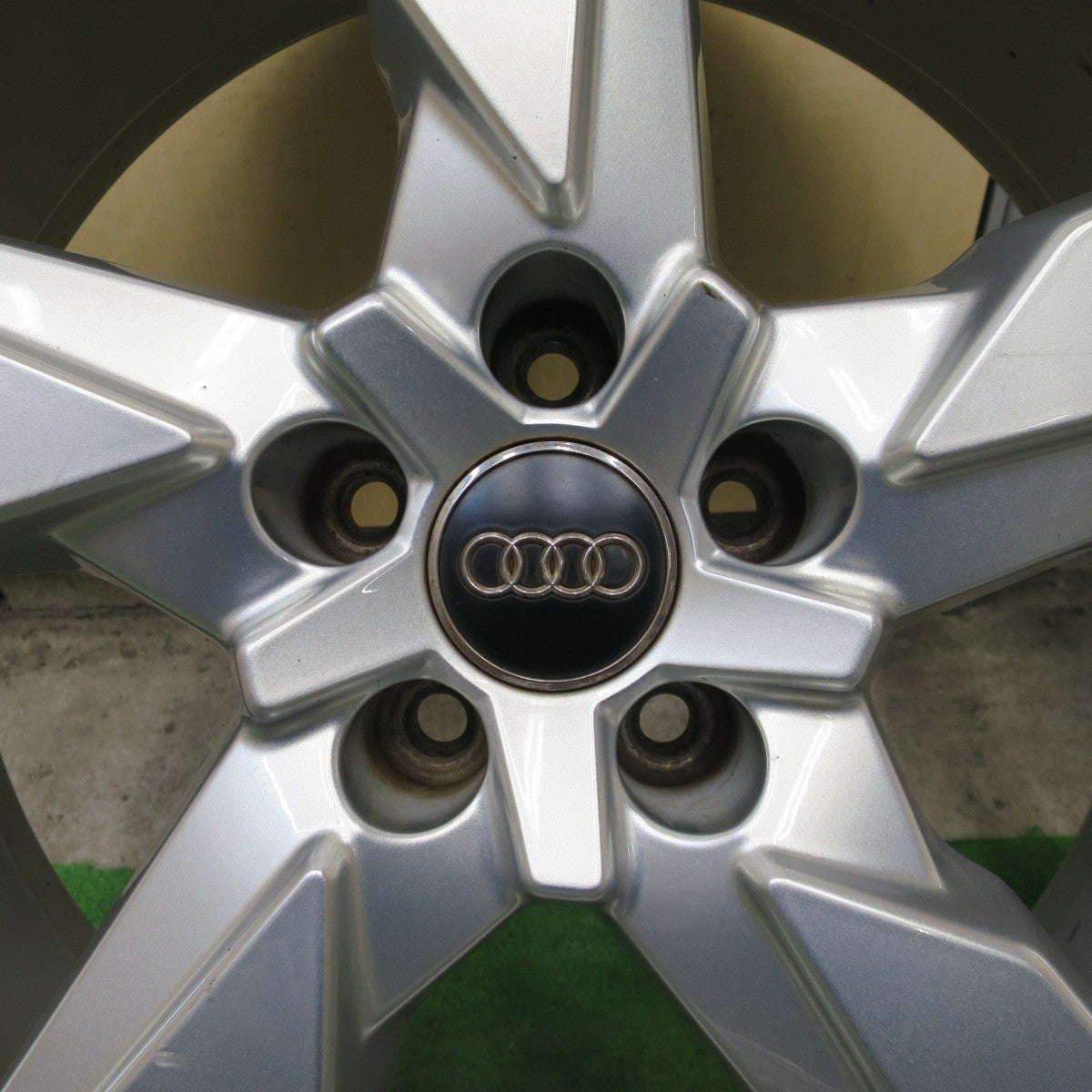 4本価格◎アウディ SQ5 純正 オプション OP ホイール 21インチ Audi 21×8.5J PCD112/5H◎6092201NGホ