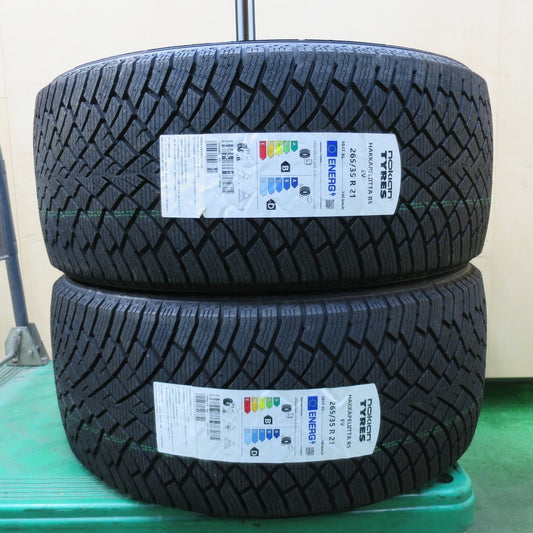 未使用！22年！2本★スタッドレス 265/35R21 ノキアン ハッカペリッタ R5 EV タイヤ 21インチ アウディ ベンツ等★5012902イスタ