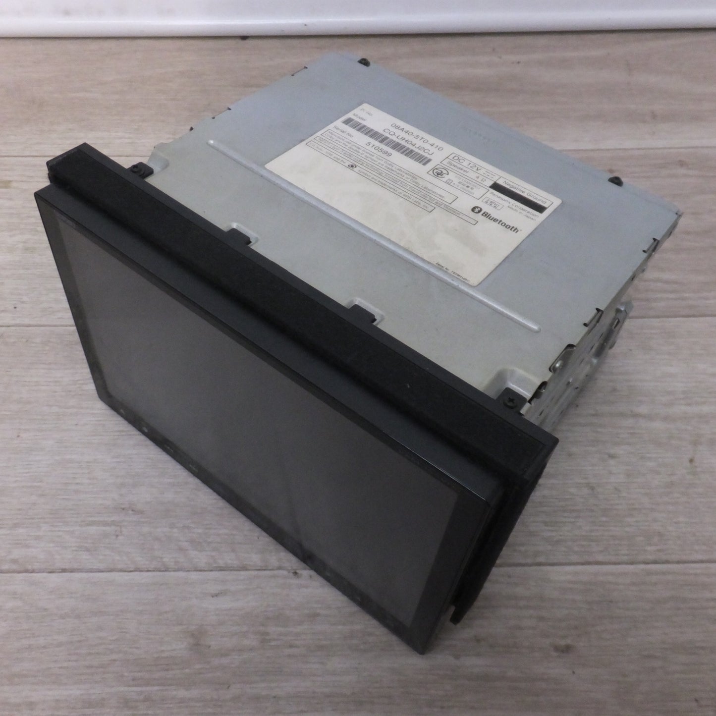 [送料無料] 現状品★パナソニック製 ホンダ 純正8インチプレミアムインターナビ Gathers VXM-155VFEi 08A40-5T0-410 セキュリティロック品[43]★
