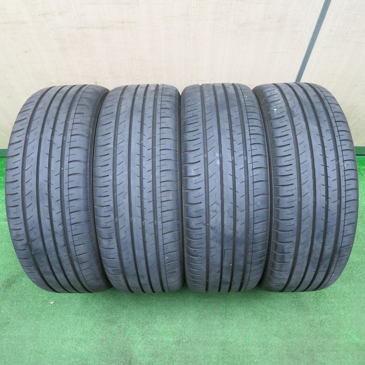 [送料無料] 4本価格！21年★トヨタ 50系 プリウス 純正 MODELLISTA ウイングダンサー7 215/40R18 ヨコハマ BluEarth-GT AE51 18インチ PCD100/5H★5010708NJノ