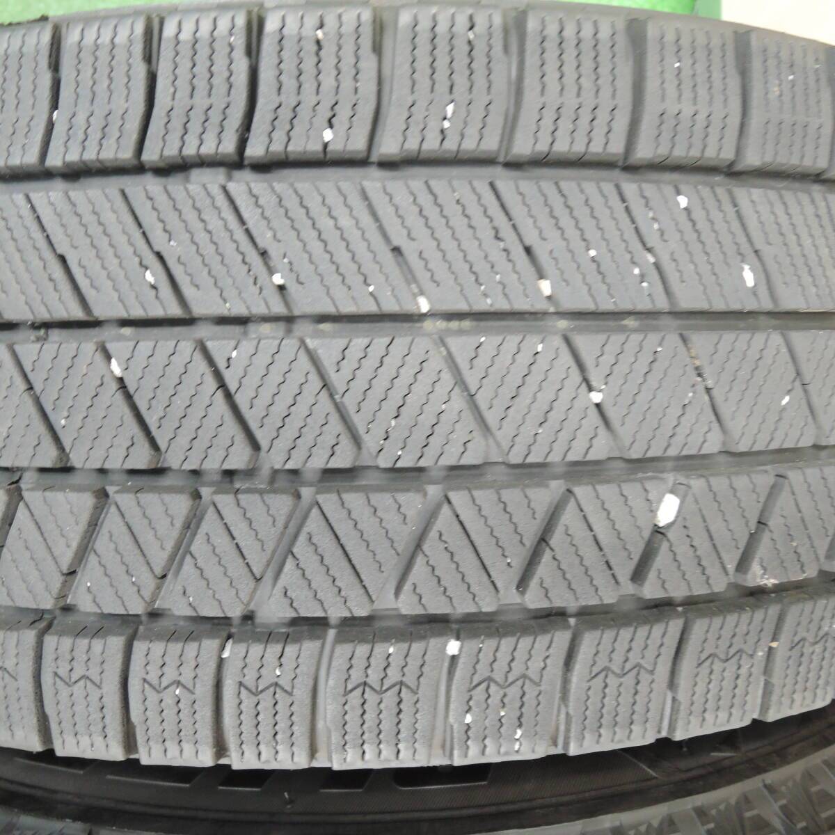バリ溝 21年 9.5分★ワーゲン アウディ 等 205/60R16 VRX3 スタッドレス ブリヂストン ブリザック EUROTECH 112/5★3121308TNス