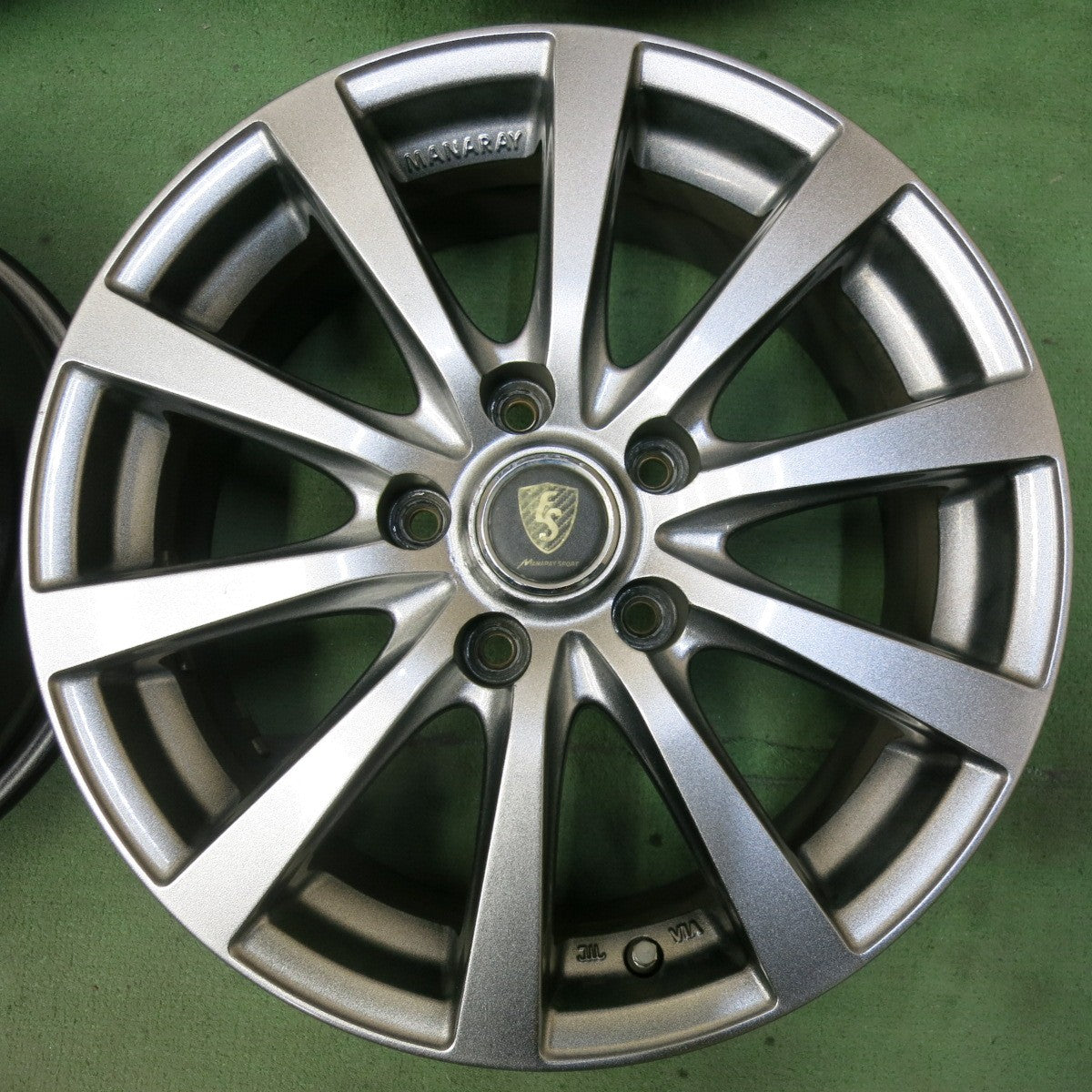 キレイ★MANARAY SPORT マナレイ スポーツ 16インチ ホイール 16×6.5J PCD114.3/5H★5071111SYホ