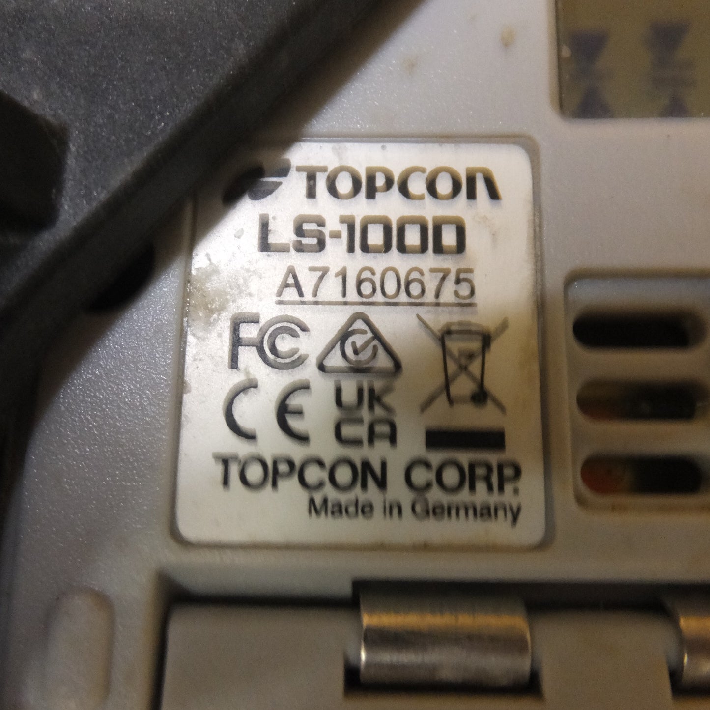 [送料無料] 現状品★トプコン TOPCON ローテーティングレーザー RL-H5A　受光器 LS-100D　セット★