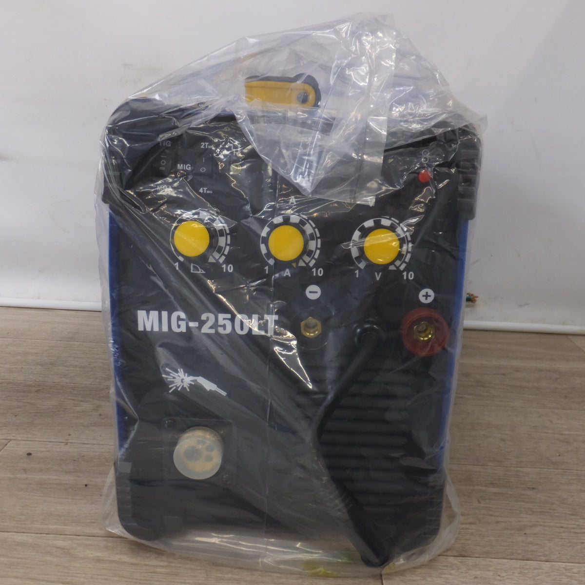 未使用★複合マルチ インバーター式半自動溶接機 MIG-250LT blue　メーカー 不明 中国製　100V～ 200V～★