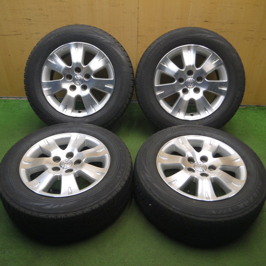 *送料無料* 4本価格★トヨタ 10系 アルファード 純正 205/65R16 スタッドレス ブリヂストン ブリザック VRX 16インチ PCD114.3/5H★4060701Hス
