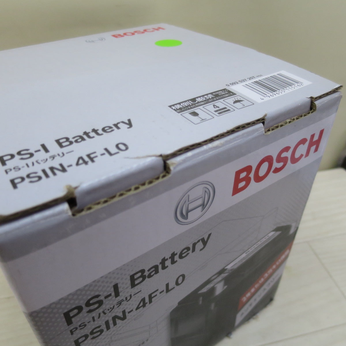 未使用！25年製☆BOSCH ボッシュ PS-I バッテリー PSIN-4F-L0 PS-I Battery EN 規格 形状 LN0☆ [送料無料]
