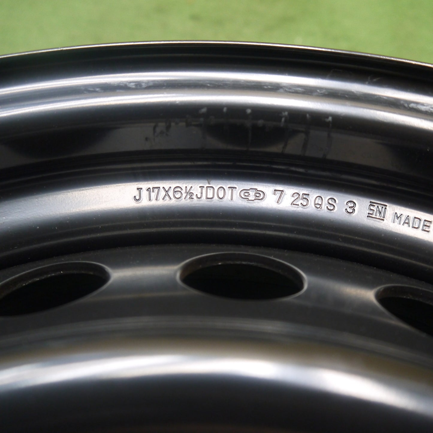 新車外し★トヨタ 60系 プリウス 純正 スチール ホイール 17インチ 17×6.5J PCD114.3/5H★5100601Hホ