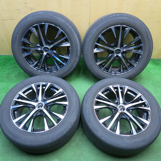 4本価格★LEONIS UC 215/60R17 ヨコハマ ブルーアース RV-02 レオニス 17インチ PCD114.3/5H★5050301HAノ