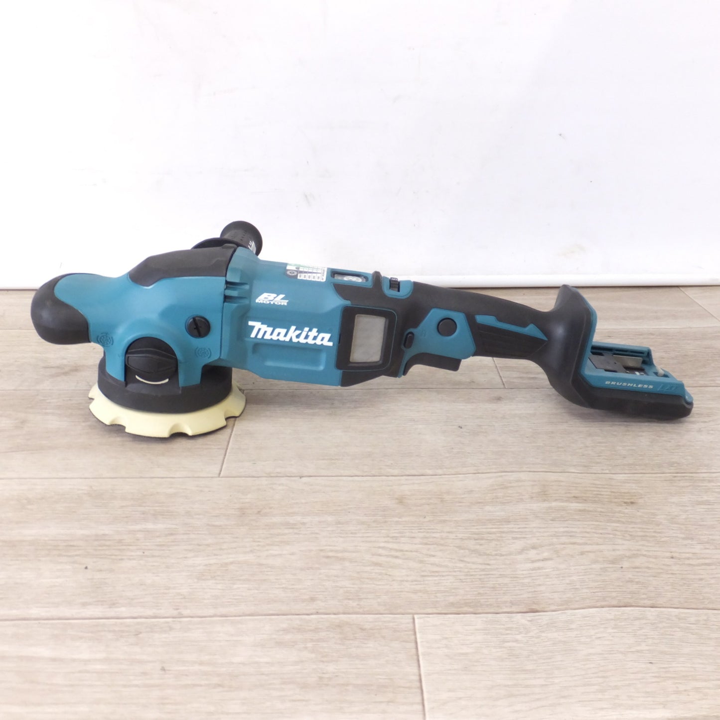 [送料無料] 美品★マキタ makita 125mm 充電式ランダムオービットポリッシャ PO500D 18V 本体のみ★