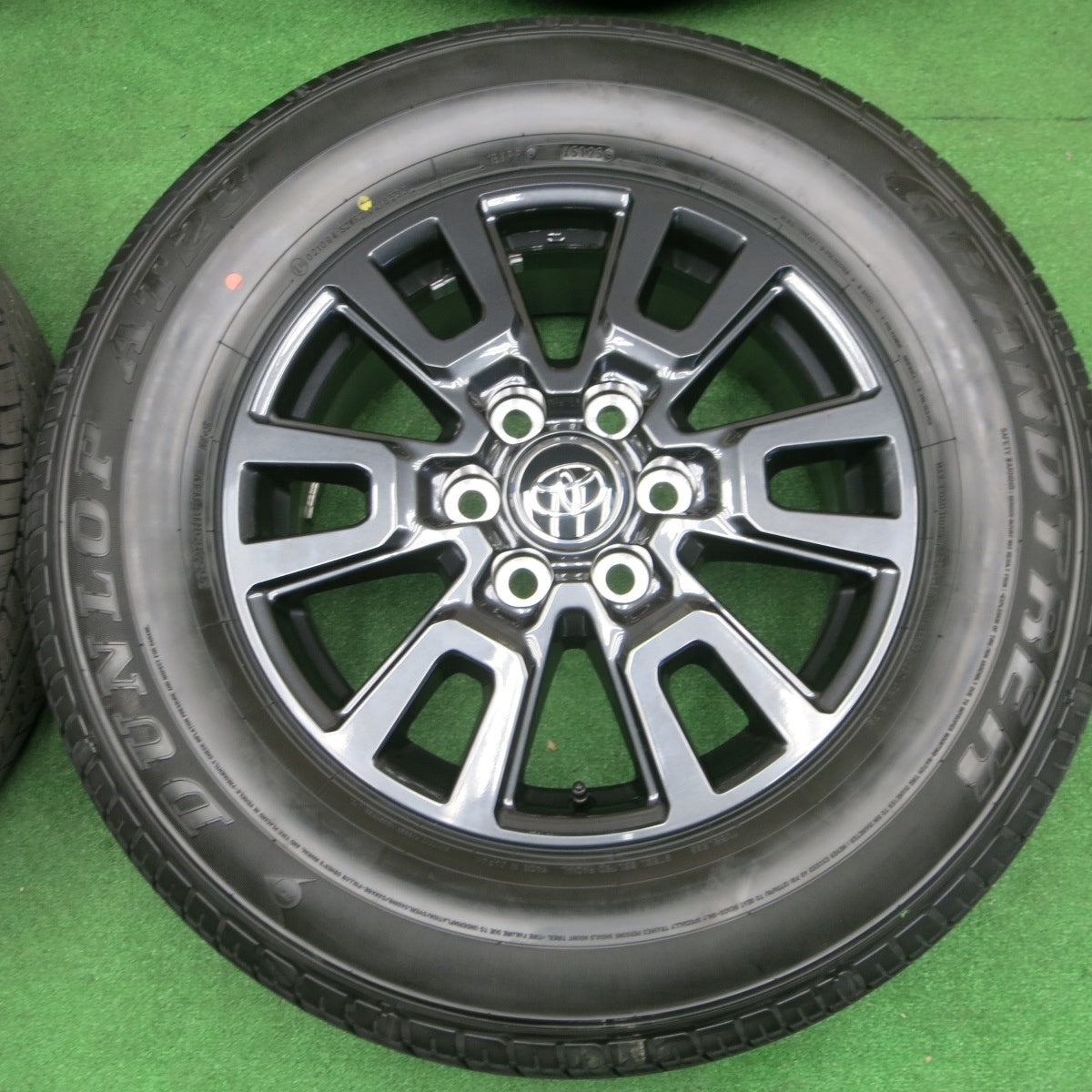 新車外し！25年★トヨタ ランクル 250 VX 純正 265/65R18 ダンロップ グラントレック AT23 18インチ PCD139.7/6H★6020802NKノ