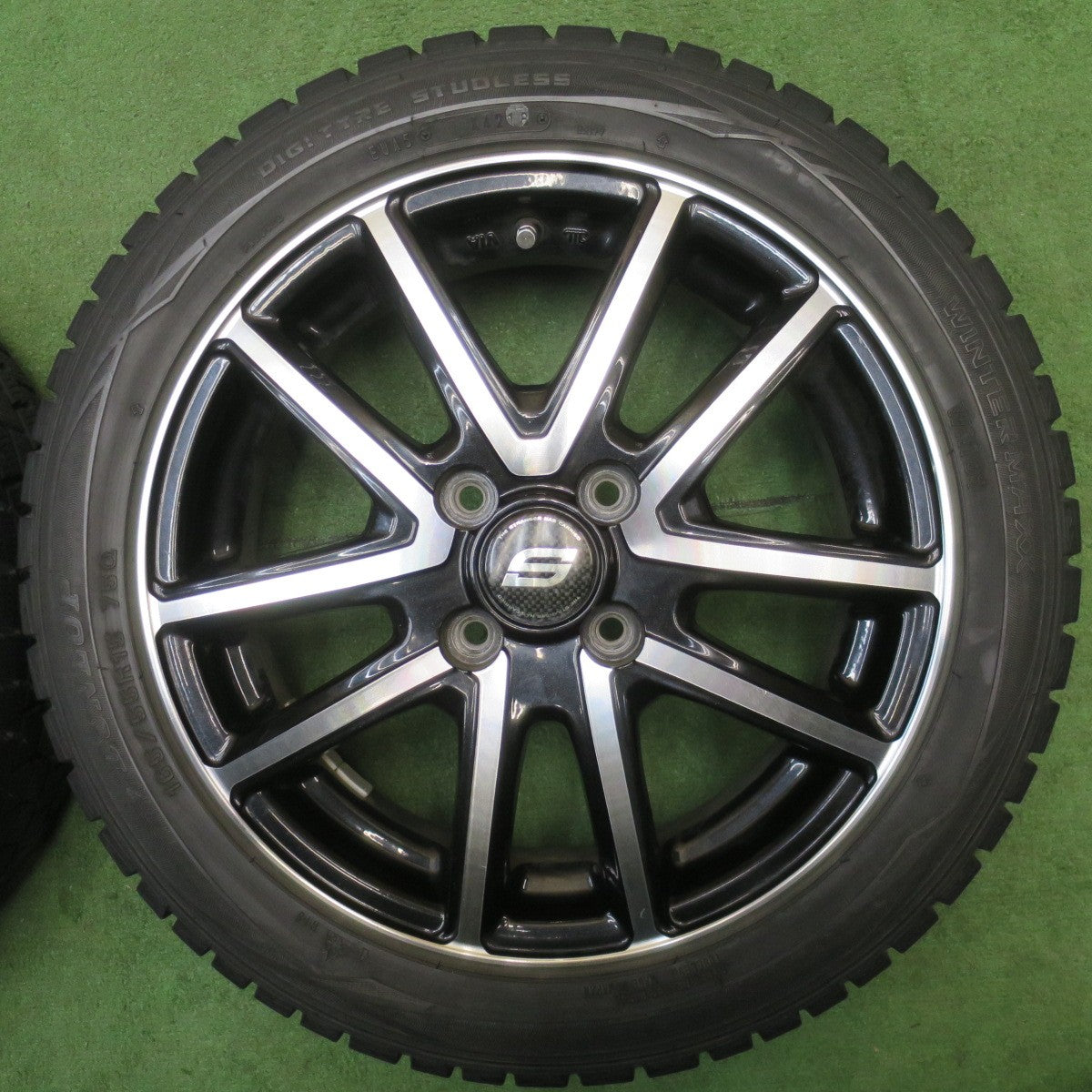 4本価格★スタッドレス 165/55R15 ダンロップ ウインターマックス WM01 STRANGER ストレンジャー 15インチ 軽サイズ PCD100/4H★6051308NJス