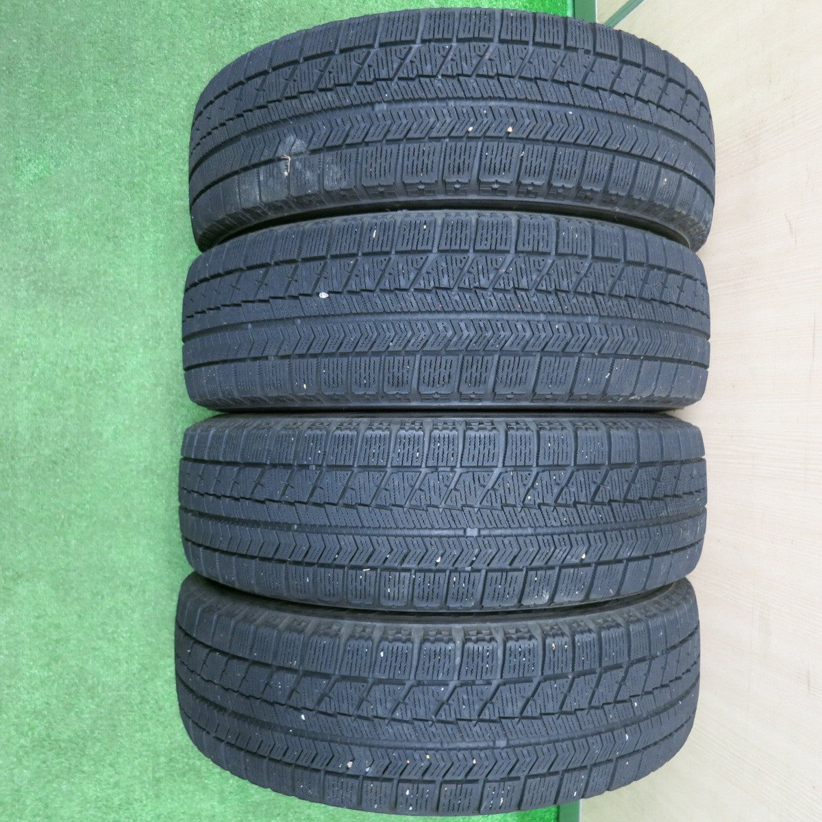 [送料無料] 4本価格★ホンダ ライフ ザッツ ゼスト 等 純正 Modulo 155/65R13 スタッドレス ブリヂストン ブリザック VRX モデューロ 13インチ PCD100/4H★4121805NJス