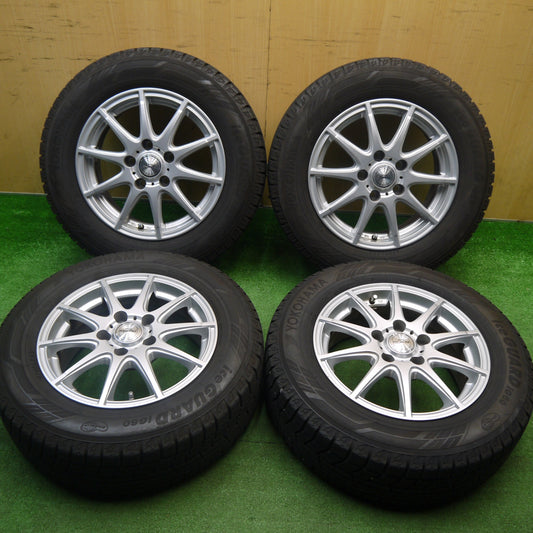 バリ溝！22年！キレイ！9分★スタッドレス 195/65R15 ヨコハマ アイスガード iG60 D.O.S. modicaⅡ DOS 15インチ PCD114.3/5H★5120101Hス