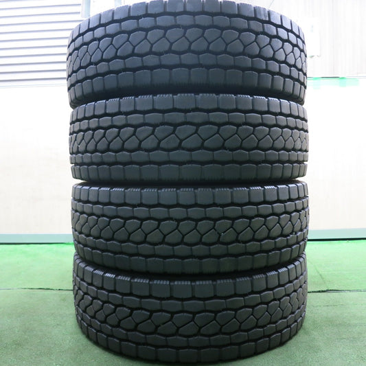 *送料無料* バリ溝!22年!9.5分★トラック タイヤ 245/70R19.5 136/134J ブリヂストン エコピア M801Ⅱ ミックス オールシーズン 19.5インチ★4071009HAノタ