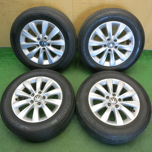4本価格★ワーゲン ザ・ビートル 純正 205/65R16 ブリヂストン トランザ T005A 16インチ PCD112/5H★6051403HAノ