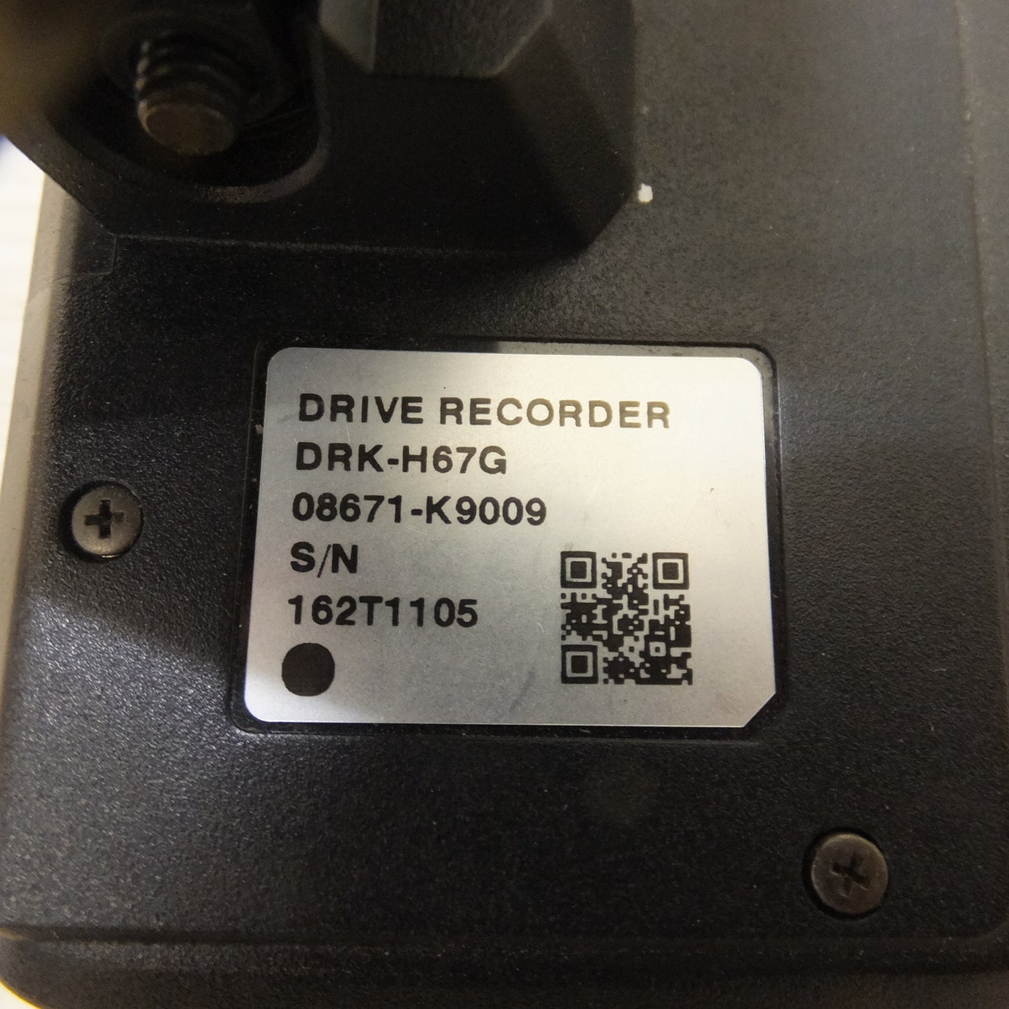 [送料無料] ★ダイハツ DAIHATSU 純正 ドライブレコーダー DRIVE RECORDER 08671-K9009 DRK-H67G★