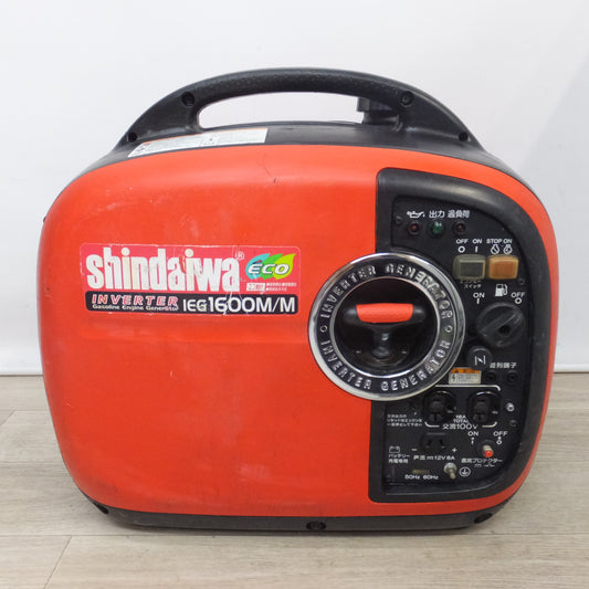 [送料無料] 岐阜発★やまびこ 新ダイワ shindaiwa 携帯用発電機 iEG1600M-Y IEG1600M/M インバーター発電機　空冷4サイクル OHVガソリンエンジン★