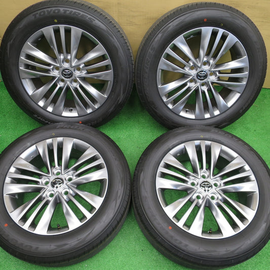 新車外し！25年★トヨタ 40系 アルファード ヴェルファイア 純正 225/60R18 トーヨー プロクセス Comfort 18インチ PCD120/5H★5122106NKノ
