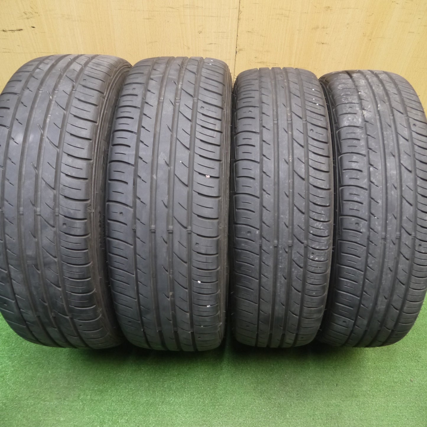 [送料無料] バリ溝！21年！キレイ！9分★ホンダ S660 純正 165/55R15 195/45R16 ファルケン ZIEX ZE914 15インチ 16インチ PCD100/4H★5010708Hノ
