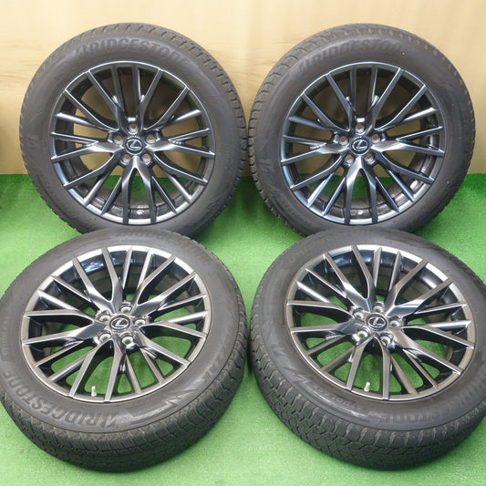センサー付！キレイ★レクサス RX Fスポーツ 純正 235/55R20 スタッドレス ブリヂストン ブリザック DM-V3 20インチ PCD114.3/5H★6042401KTス
