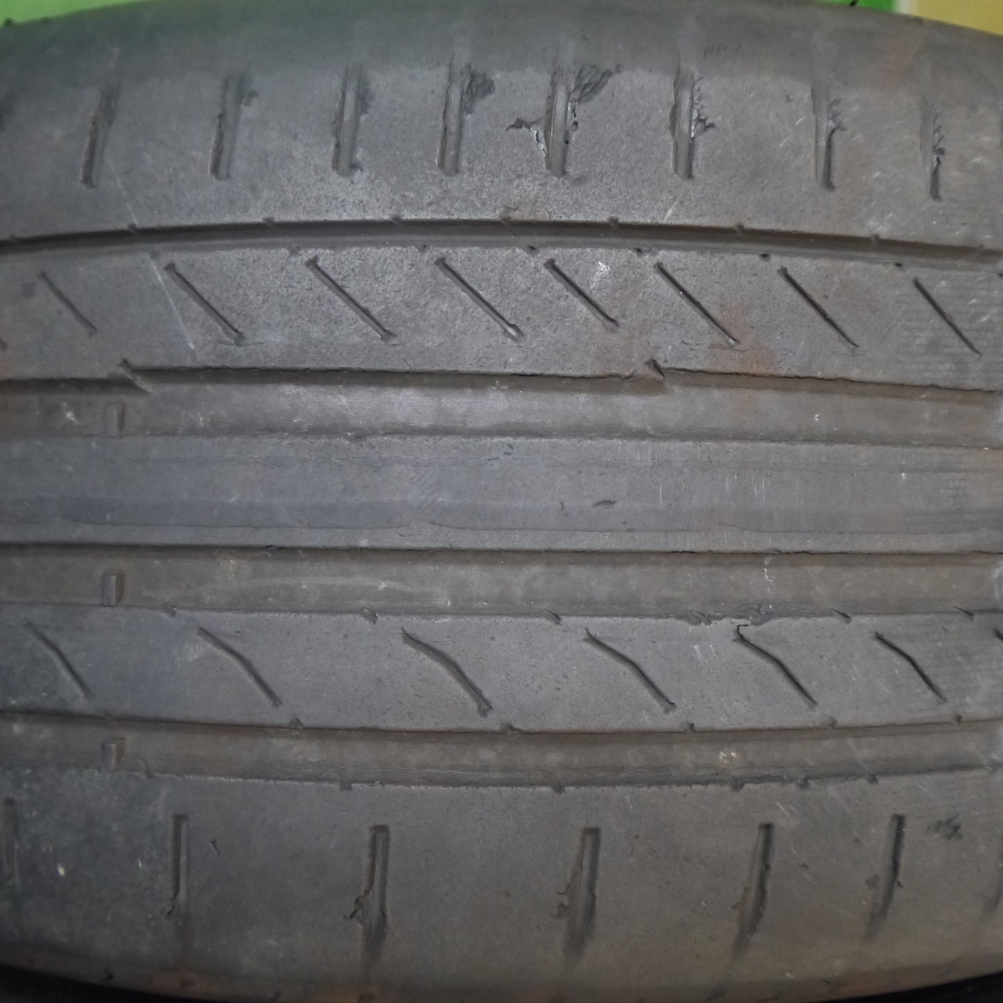 [送料無料] キレイ★ベンツ Cクラス W204 純正 225/45R17 コンチネンタル コンチスポーツ コンタクト5 17インチ PCD112/5H★5032412Hノ