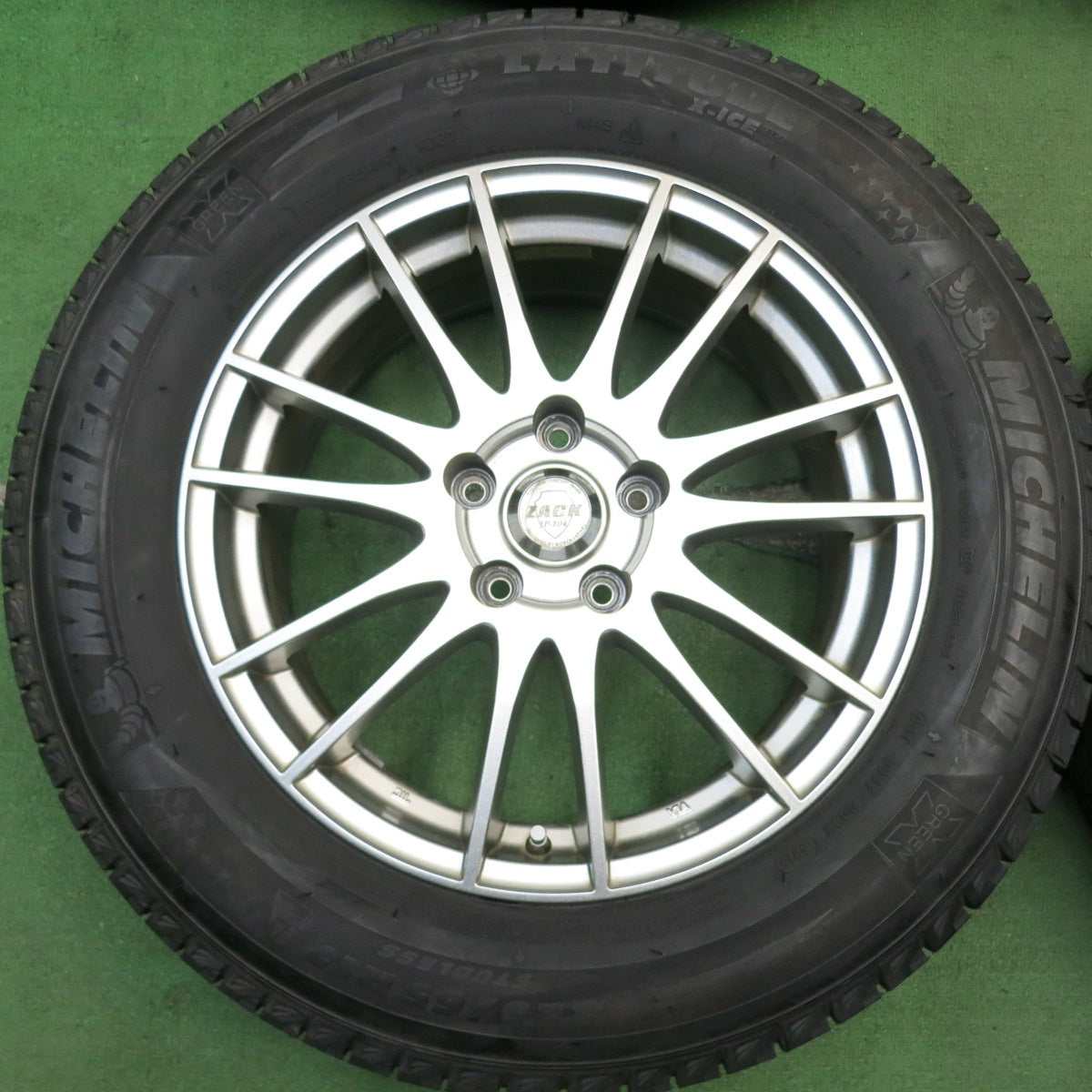 バリ溝！9.5分以上★スタッドレス 225/65R17 ミシュラン LATITUDE X-ICE XI2 ZACK JP-104 MONZA ザック モンツァ 17インチ PCD114.3/5H★5062110HAス