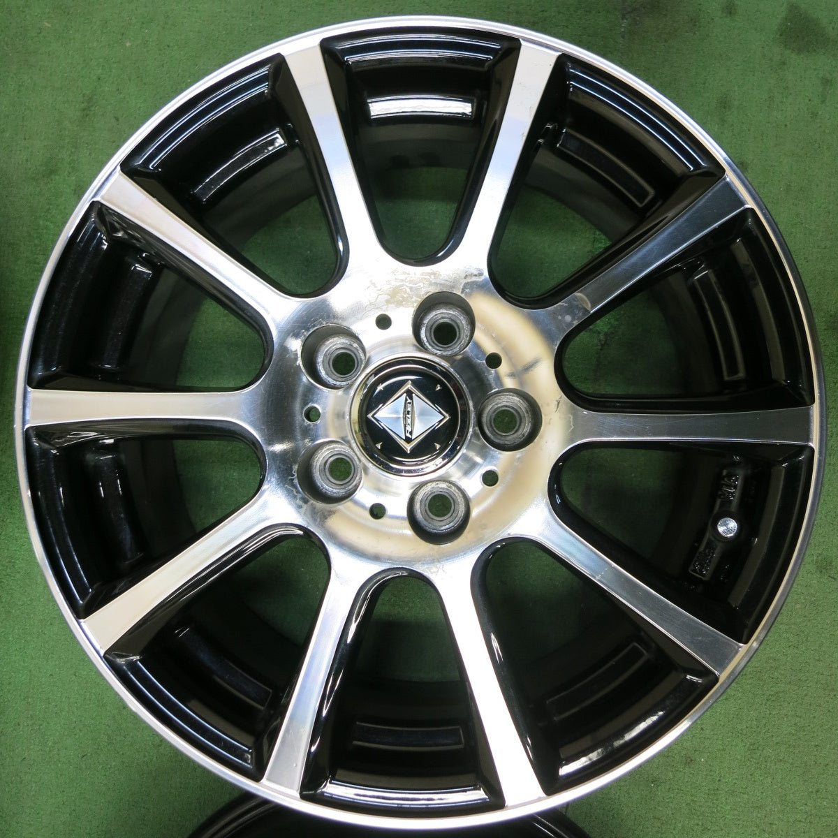 [送料無料] 4本価格★プリウス 等 RiZLEY weds ライツレー ウェッズ 15インチ ホイール 15×6J PCD100/5H★5031212SYホ
