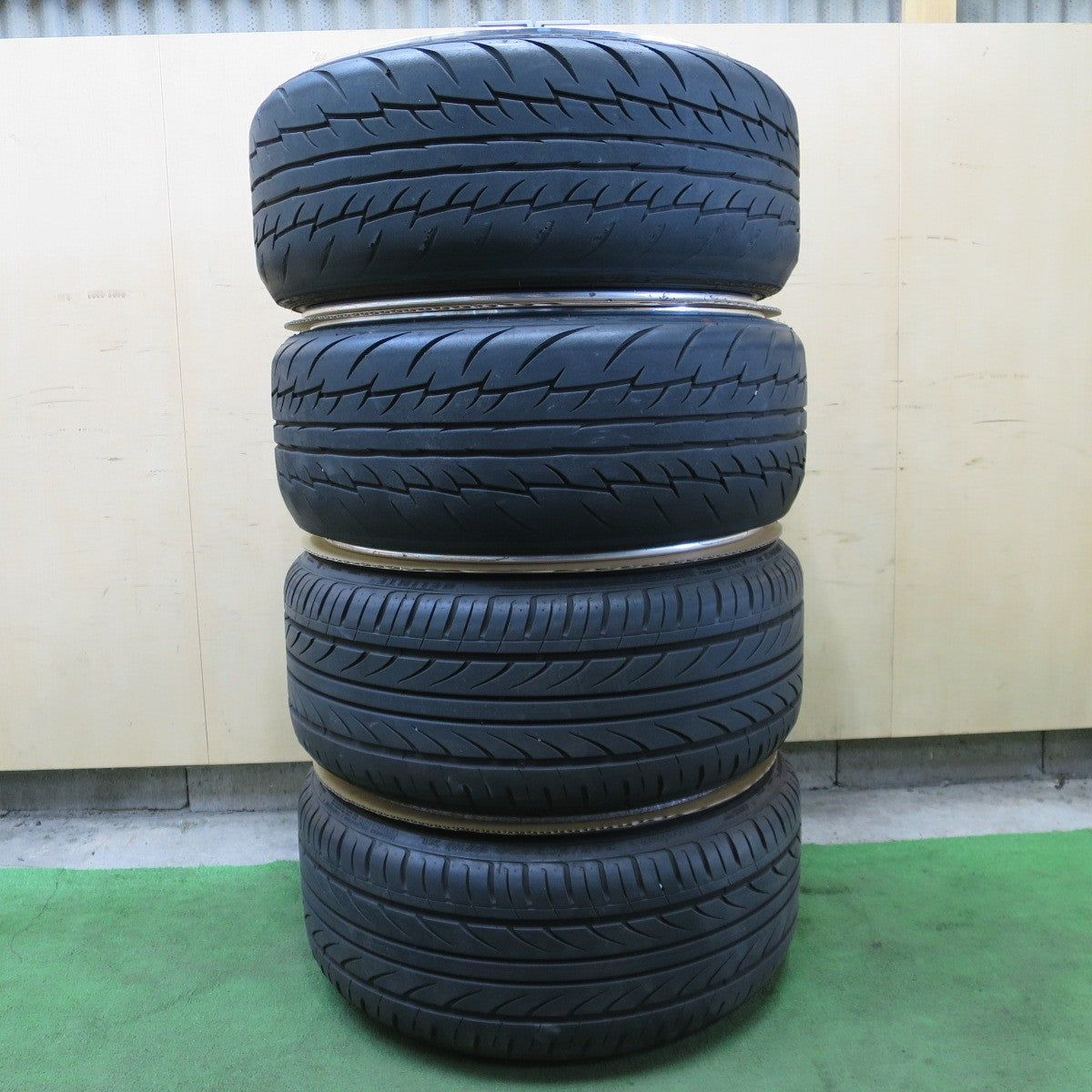バリ溝！23年！8.5分★WORK ZEAST ST1 ZE1 225/30R20 245/30R20 ファイナリスト 595 EVO デリンテ サンダー D7 ワーク ジースト 20インチ PCD114.3/5H★6042202ナノ