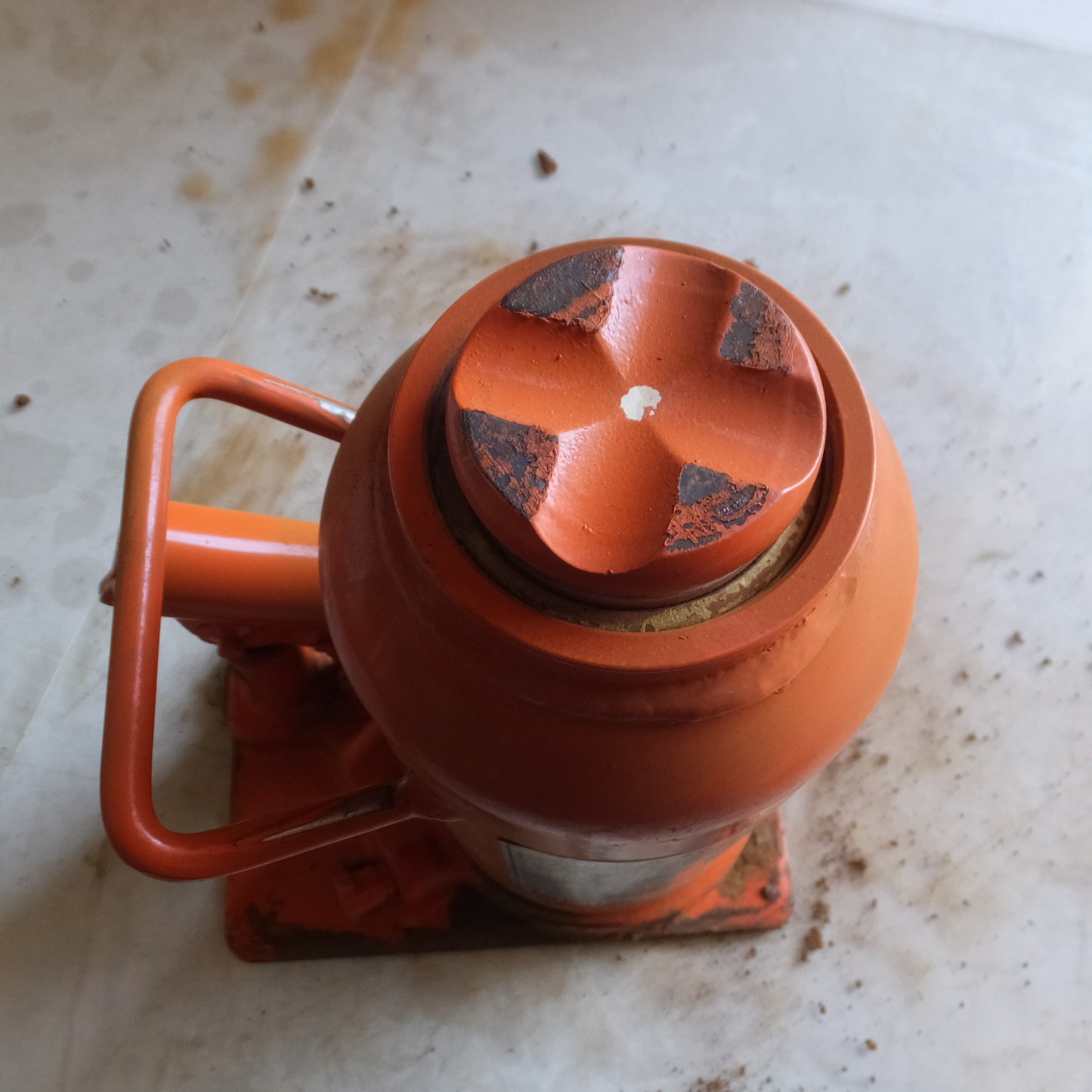 [送料無料] ◆マサダ 油圧ジャッキ MHK-15N 工具 15TON 15ton 15トン 15000kg 油圧式 オイル だるま ダルマ 車載 自動車 点検 整備(8)◆