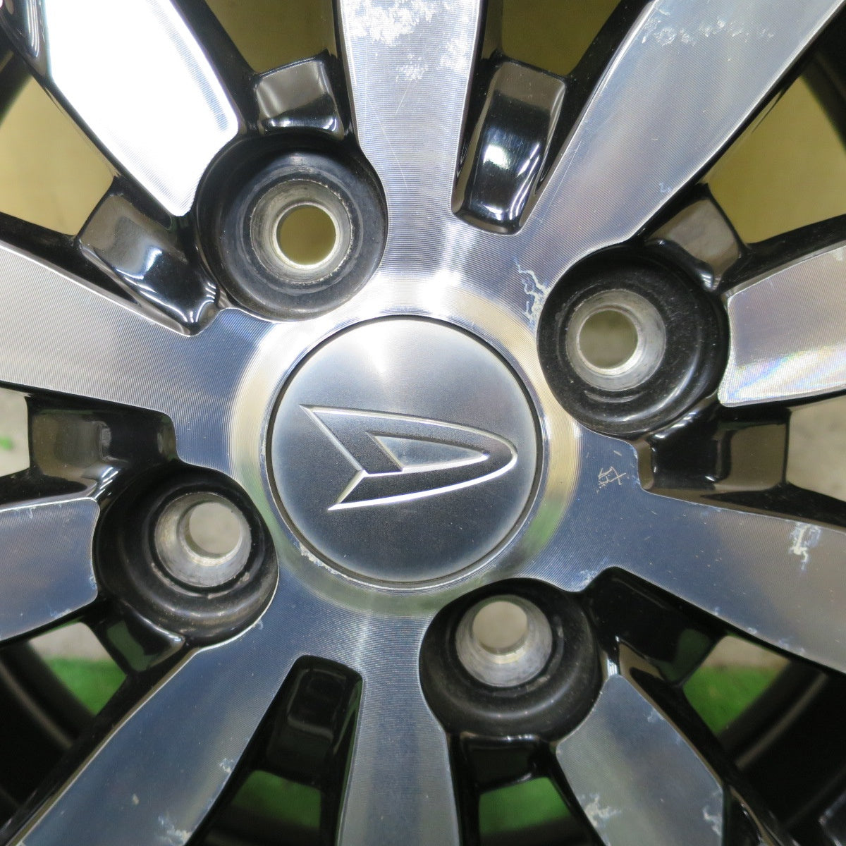 1本価格！24年◎ダイハツ LA600S タント カスタム 純正 155/65R14 ダンロップ エナセーブ EC204 14インチ PCD100/4H◎6100603ナノ
