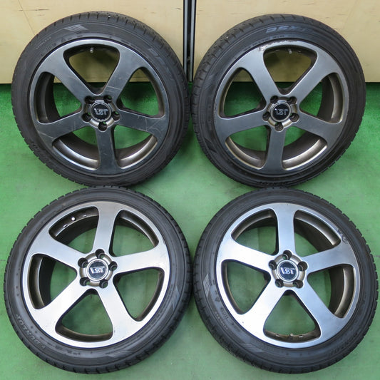 バリ溝！8.5分★ボルボ 等 VST RS 225/45R18 スタッドレス ダンロップ DSX-2 18インチ PCD108/5H★5040906イス