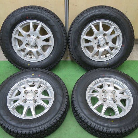 タイヤほぼ未使用！24年★スタッドレス 145/80R12 80/78N ヨコハマ SY01 Fang ファング 12インチ PCD100/4H★5051303TTス