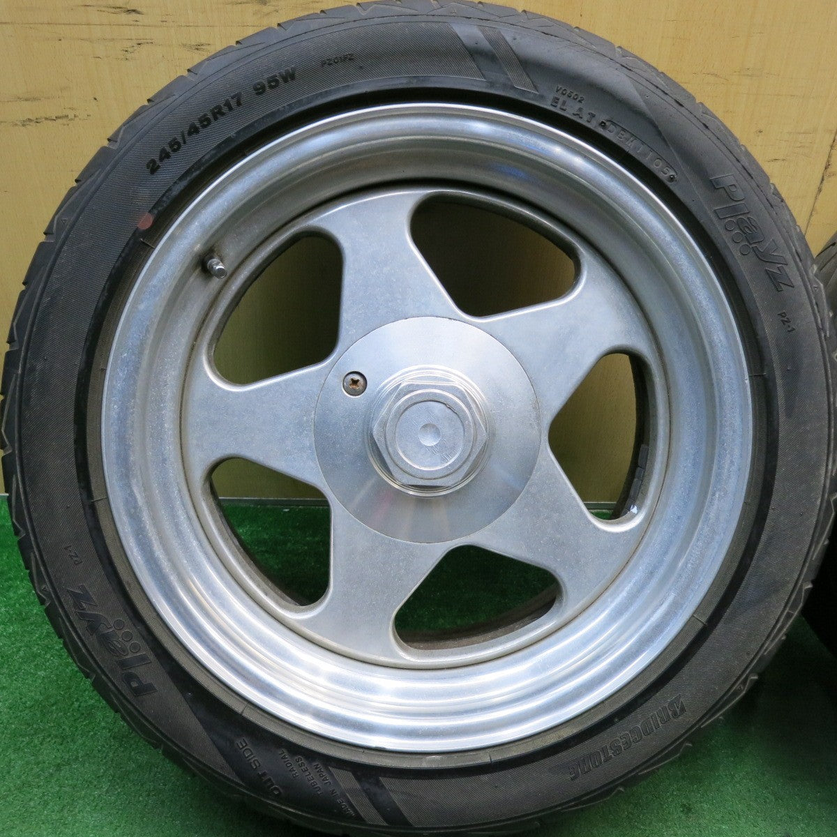 4本価格★BOYDS cast ターボテック 245/45R17 265/40R17 ブリヂストン PZ-1 G3 ボイド キャスト 17インチ PCD114.3 127/5H マルチ★5052505HAノ