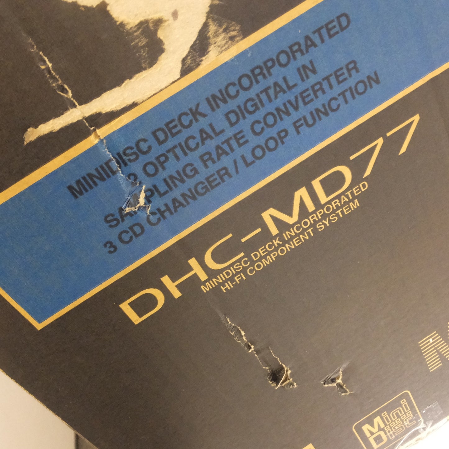 [送料無料] 2個口 現状品★ソニー SONY パーソナルコンポーネントステレオ MDピクシー DHC-MD77★