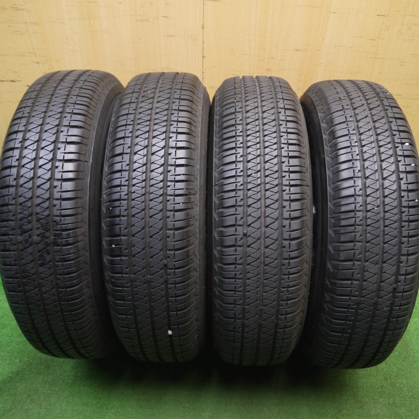 [送料無料] バリ溝！21年！キレイ！9.5分★スズキ JB74 ジムニー シエラ 純正 195/80R15 ブリヂストン デューラー H/T 684Ⅱ 15インチ PCD139.7/5H★4121609Hノ