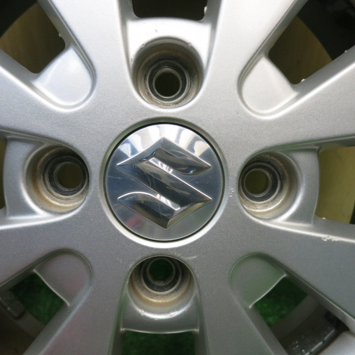 バリ溝！22年！8.5分★スズキ ワゴンR スティングレー 純正 155/65R14 スタッドレス ブリヂストン ブリザック VRX2 14インチ PCD100/4H★6050301HAス