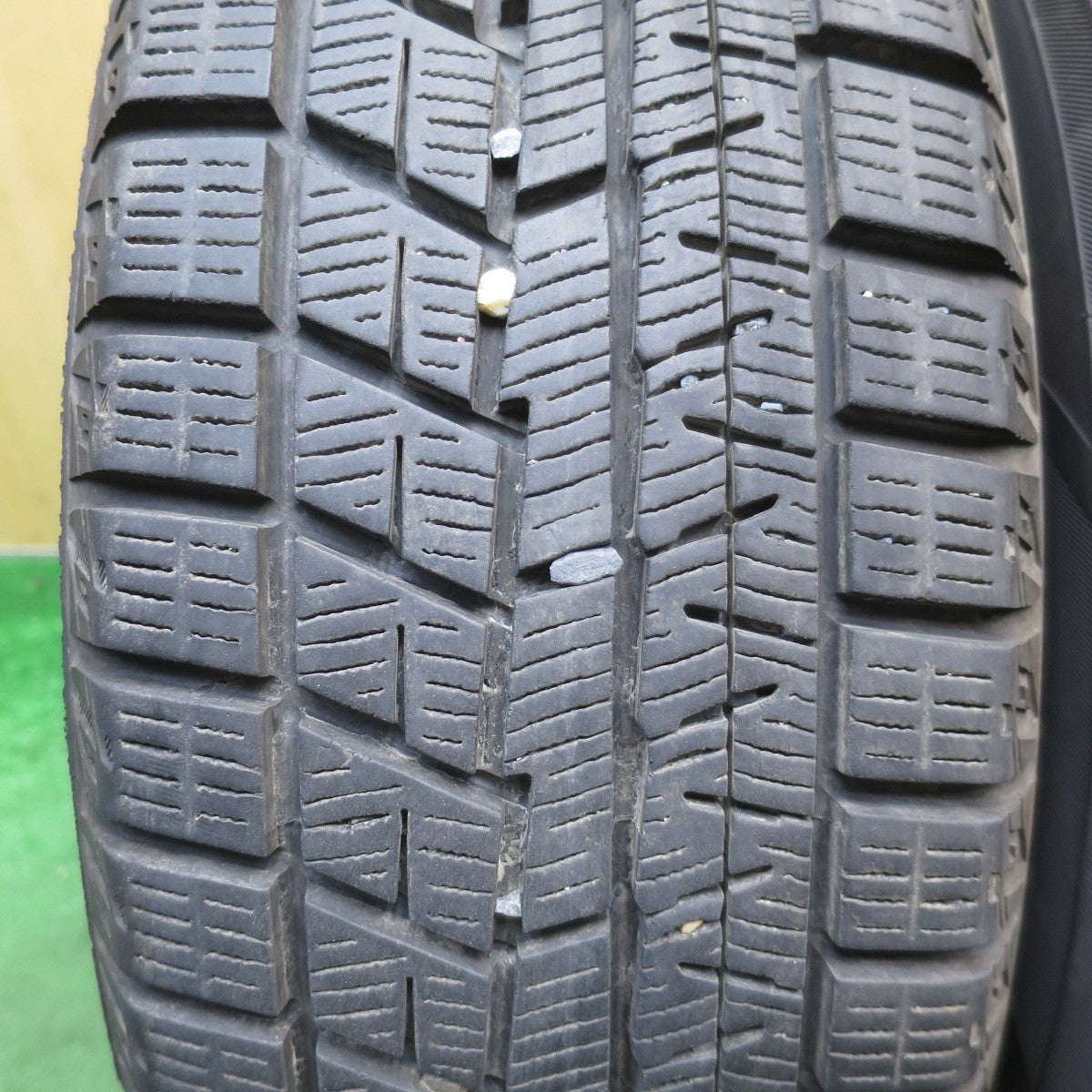 バリ溝！22年！キレイ！9分★スタッドレス 175/65R14 ヨコハマ アイスガード iG60 GRASS グラス 14インチ PCD100/4H★6052606NJス