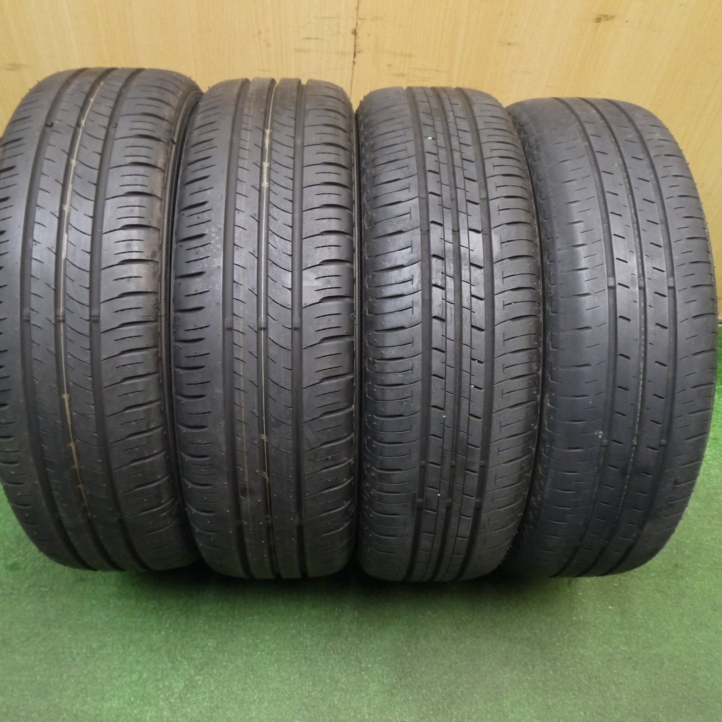 バリ溝！キレイ！ほぼ10分★ダイハツ タント カスタム 純正 165/55R15 ダンロップ エナセーブ EC300+ ブリヂストン エコピア EP150 15インチ PCD100/4H★6012608Hノ