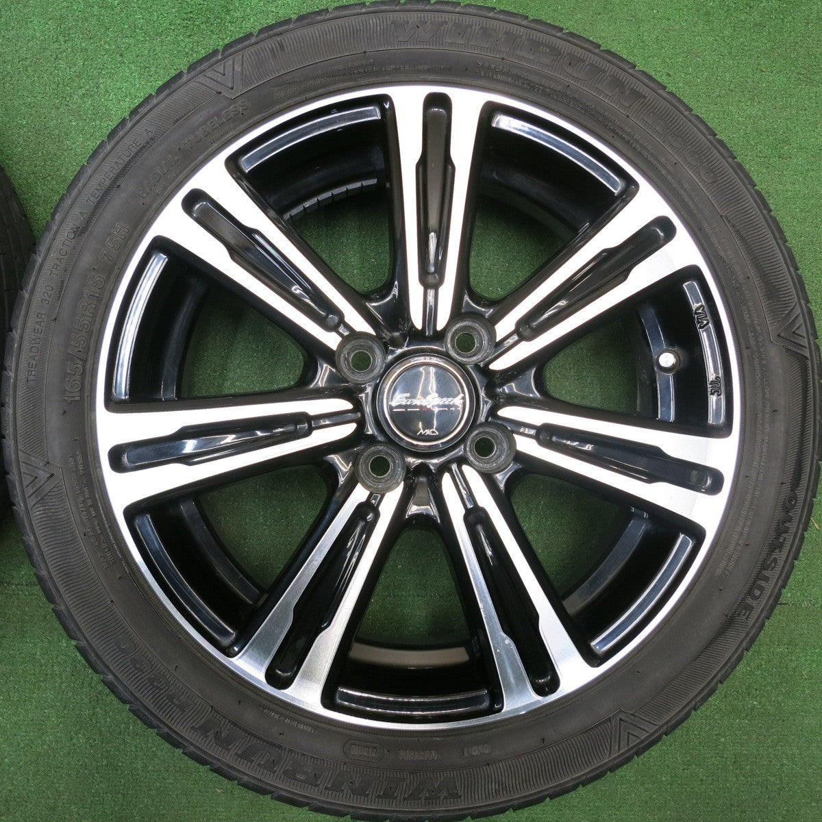 4本価格★165/55R15 EuroSpeed MiD ウィンラン R330 ユーロスピード 15インチ 軽サイズ タント ウェイク 等 PCD100/4H★6010804HAノ
