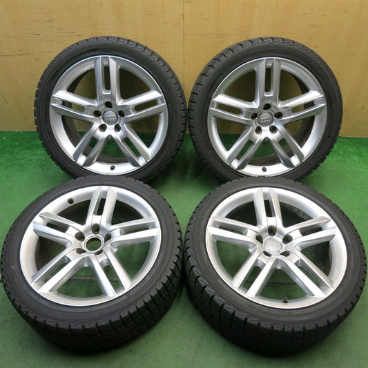 バリ溝！キレイ！9.5分◎アウディ A6 S6 4G Sライン 純正 255/40R19 スタッドレス ヨコハマ アイスガード iG30 19インチ PCD112/5H◎6072502HAス