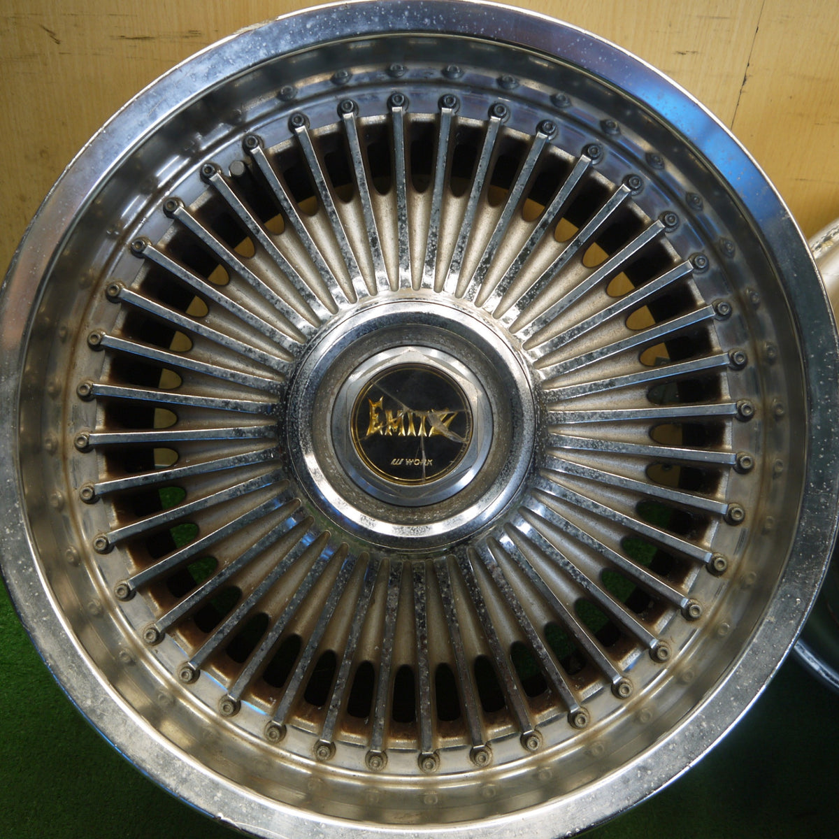 4本価格◎WORK EMITZ 18インチ ホイール ワーク イミッツ 18×8.5JJ 18×9.5JJ PCD114.3/4H 5H マルチ◎6081802Hホ