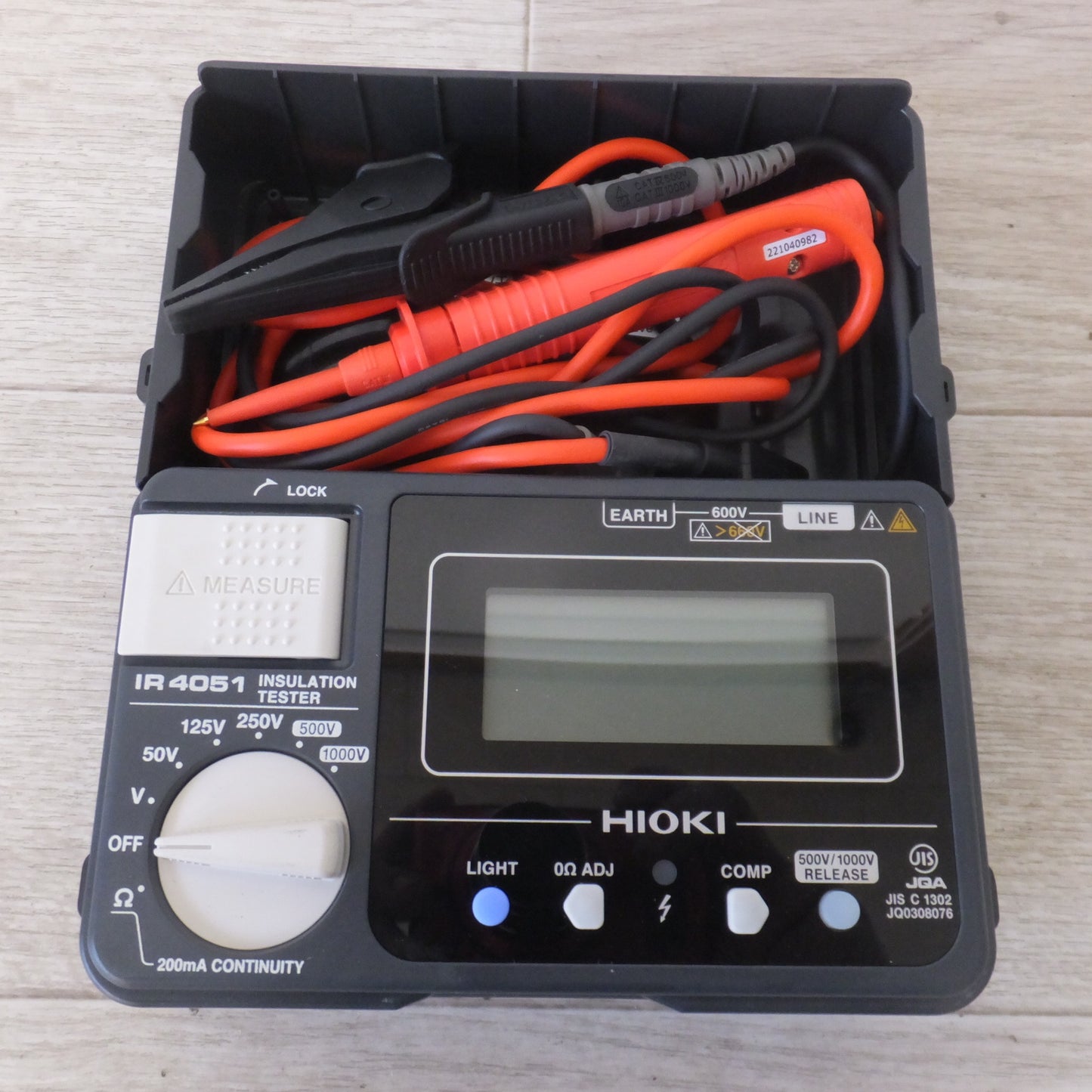 [送料無料] キレイ★日置電機 HIOKI 絶縁抵抗計 IR4051 INSULATION TESTER★