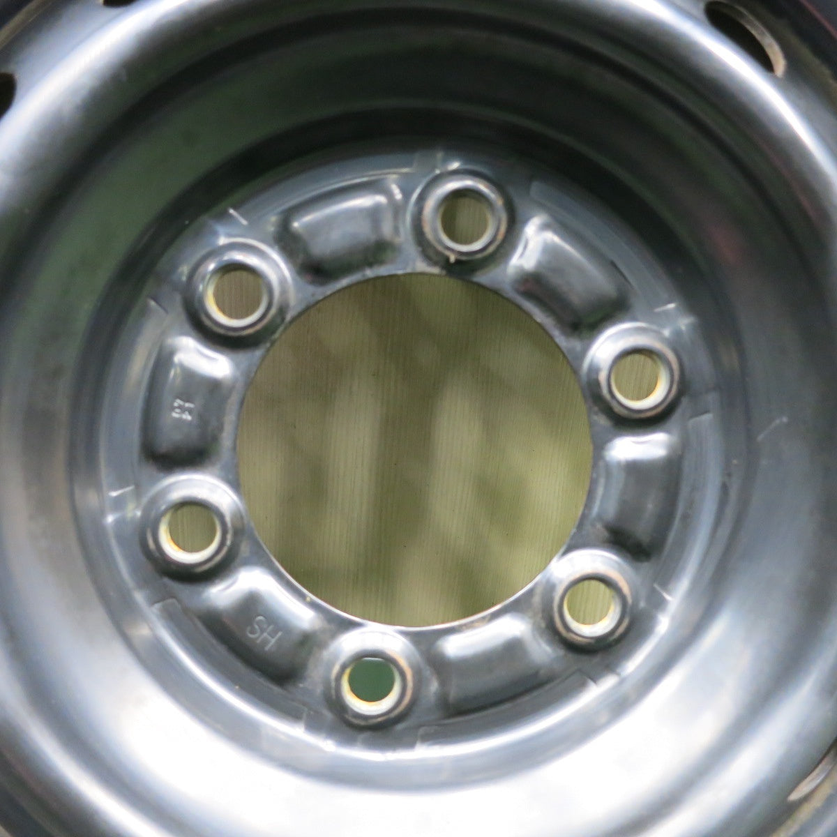 *送料無料* バリ溝！9分★ハイエース等 195/80R15 スタッドレス ファルケン SI743 スチール ホイール 15インチ PCD139.7/6H★4050802HAス