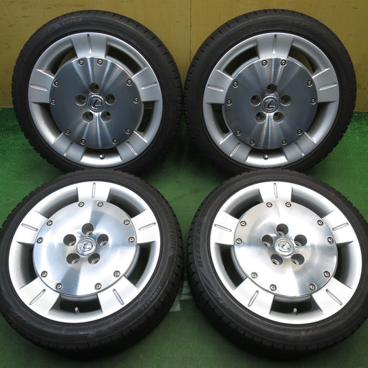 4本価格◎トヨタ 40系 ソアラ レクサス SC 純正 245/40R18 スタッドレス ブリヂストン ブリザック VRX2 18インチ PCD114.3/5H◎6100403NJス