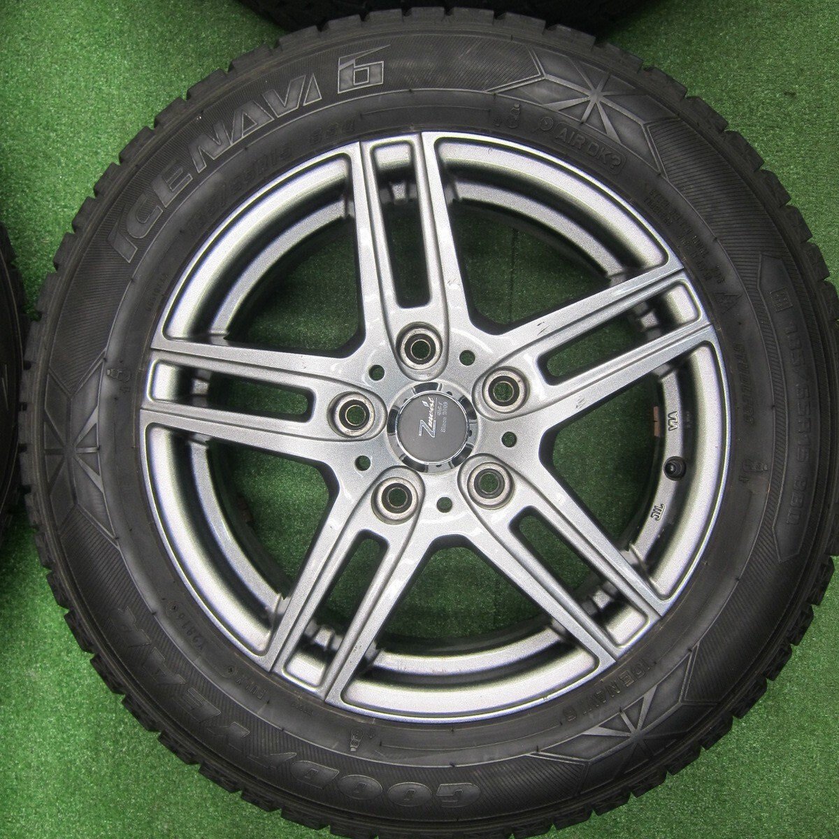 4本価格★スタッドレス 185/65R15 グッドイヤー アイスナビ6 Zmeist VS-1 15インチ PCD114.3/5H★4121405TNス