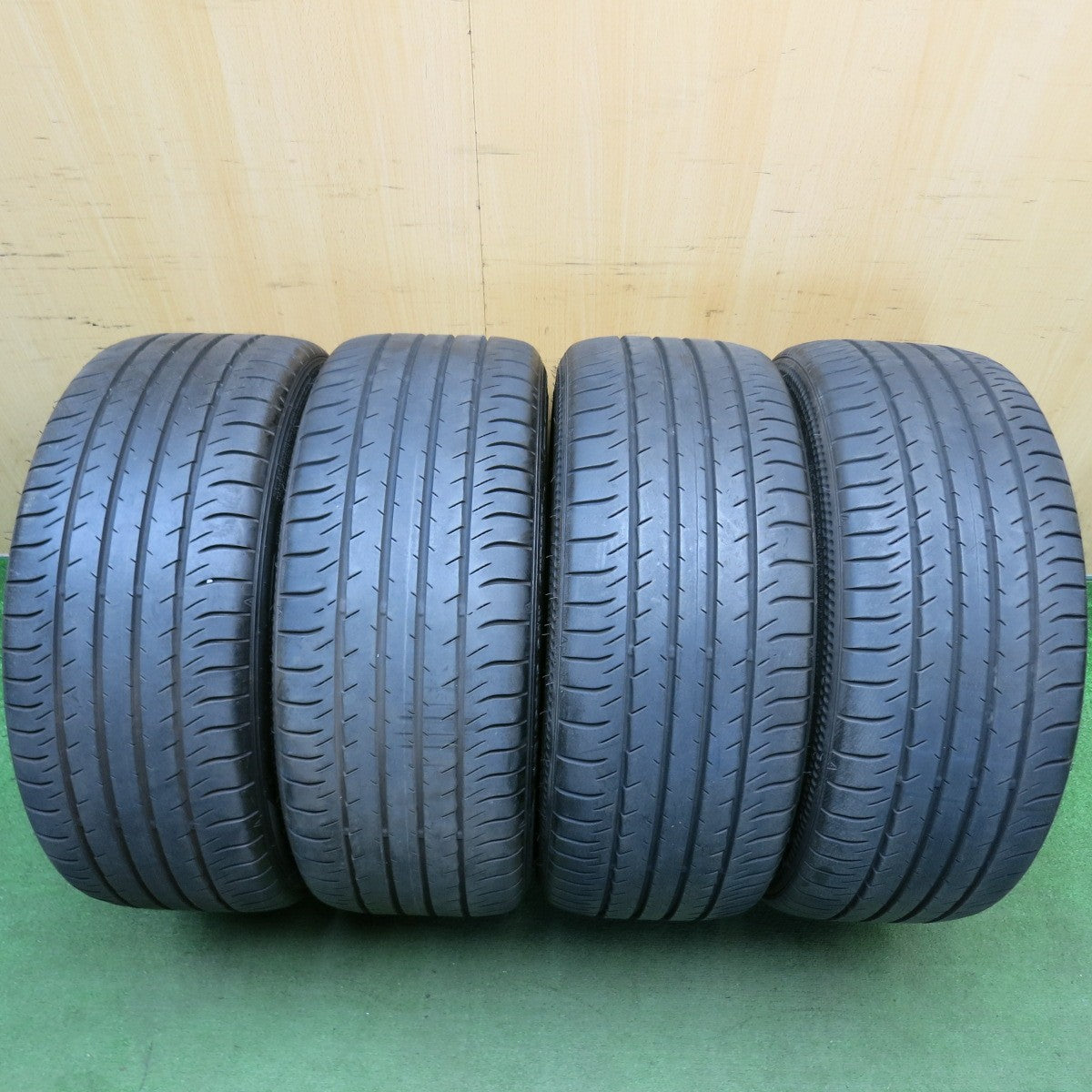 バリ溝！9分★日産 V37 スカイライン TYPE-SP インフィニティ 純正 245/40R19 ダンロップ SPスポーツマックス 050 DSST CTT 19インチ PCD114.3/5H★6052106HAノ