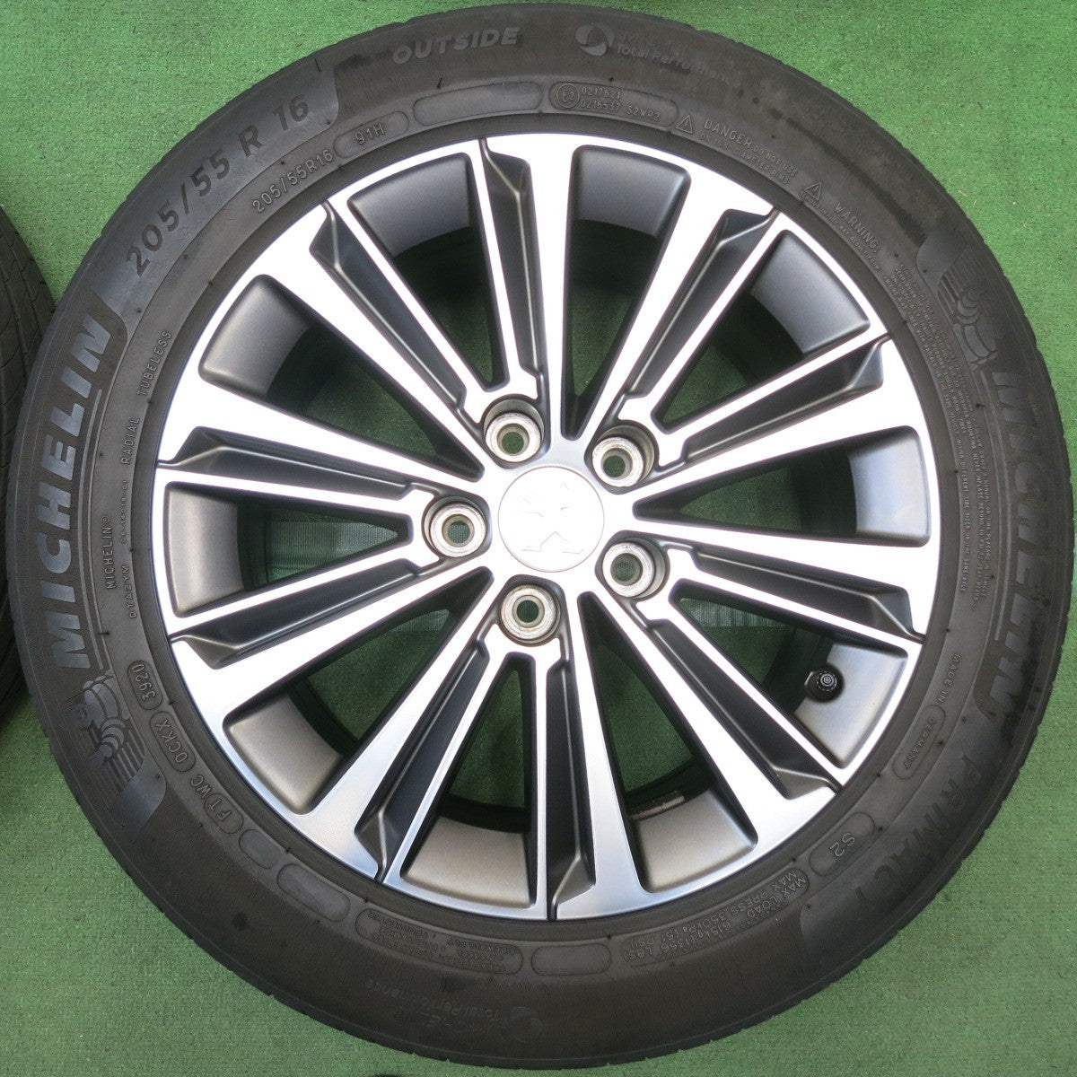 4本価格◎プジョー 308 純正 205/55R16 ミシュラン プレマシー4 16